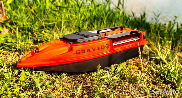 Прикормочный кораблик с GPS и мощным АКБ