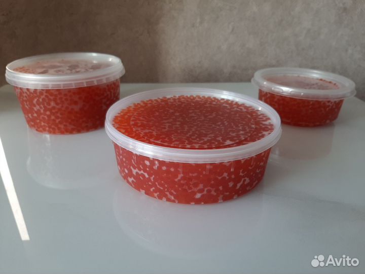 Красная икра горбуши