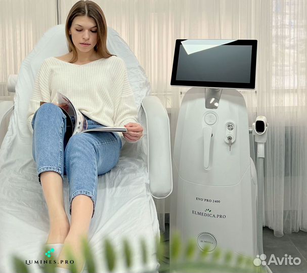 Диодный лазер для эпиляции люминес Макс’Плюс 2000W