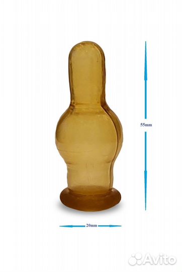 Соска для бутылочек латексная классическая