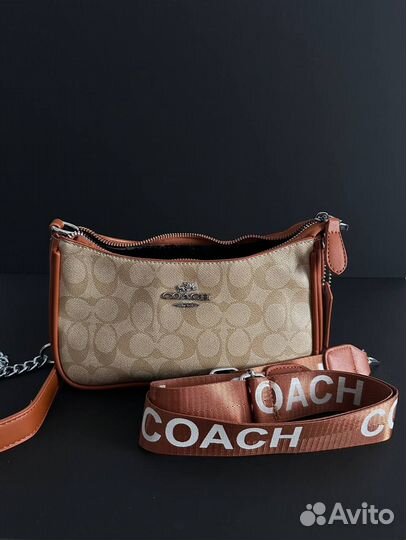 Сумка Coach с доп.комплектом ремней