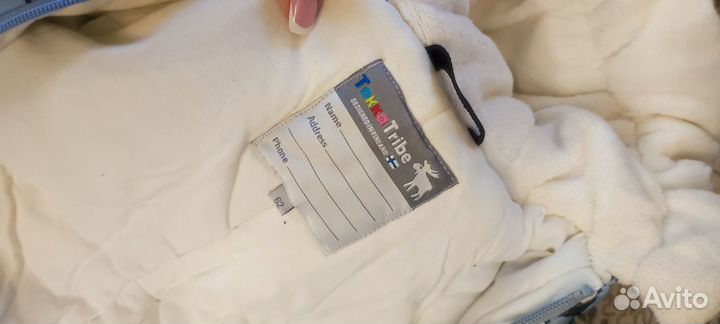 Зимний комбинезон для новорожденных 62