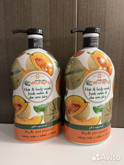 Гель для душа и шампунь парфюмированный. 2 в 1