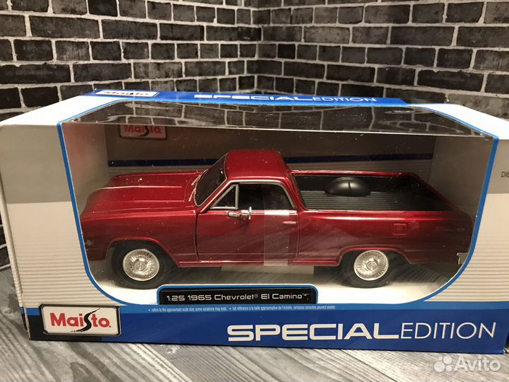 Maisto 1/24 Chevrolet El Camino 1965г