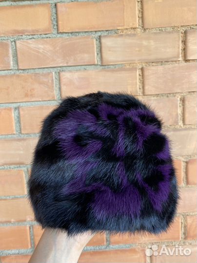Норковая шапка женская новая