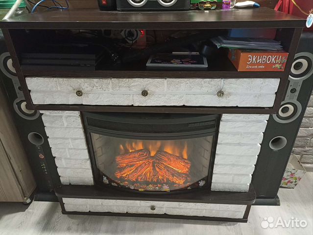 Электрокамин с порталом