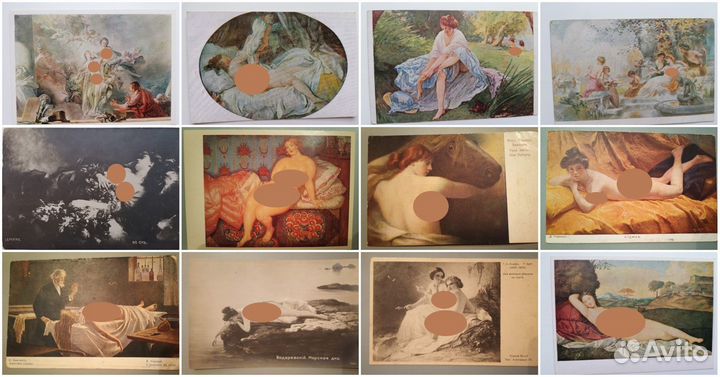 Открытки (18+, ню, эротика)