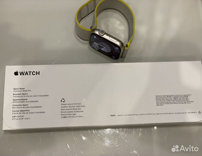 Ремешок для apple watch 45 мм оригинальный