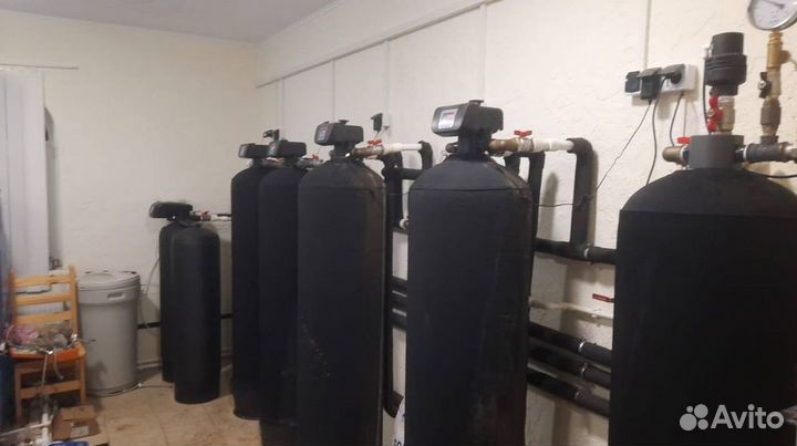 Система очистки воды из скважины и колодца
