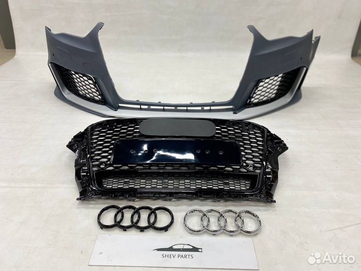 Audi a3 бампер RS Look
