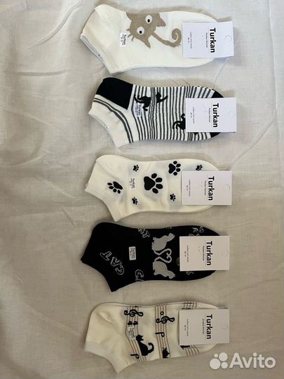 Носки Adidas, авокадо, котики