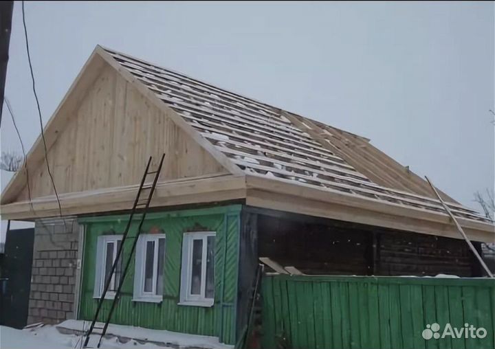Строительство домов и домов реконструкция крыши