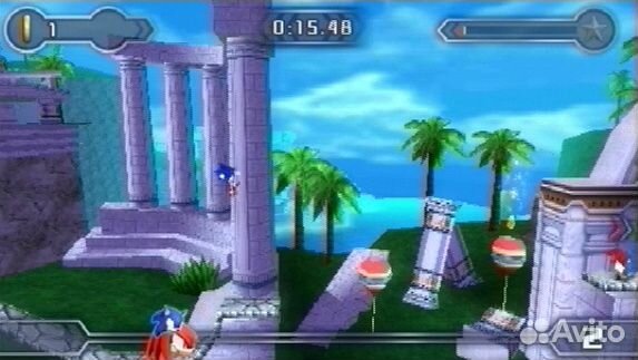 Игры PSP Sonic Rivals 2