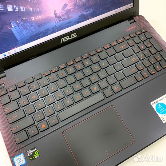 Игровой ноутбук Asus I5/GeForce/8RAM