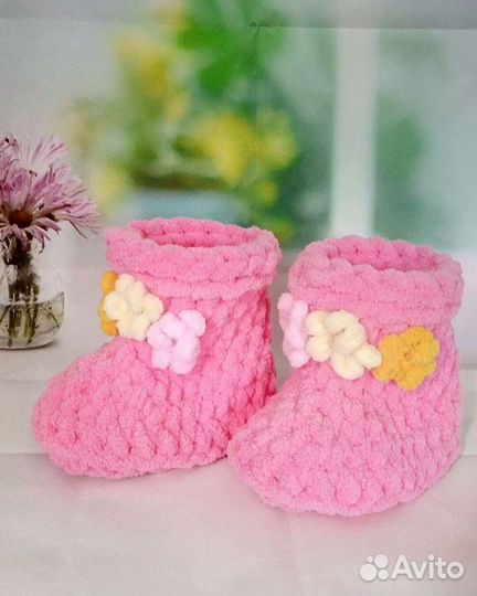Пинетки для девочки