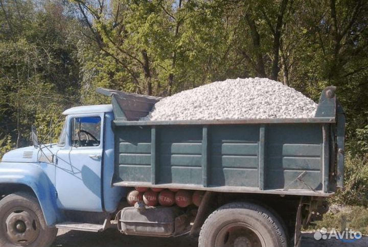 Доставка песка,щебня, вывоз мусора