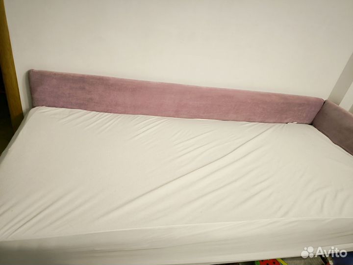 Кровать+матрас+наматрасник