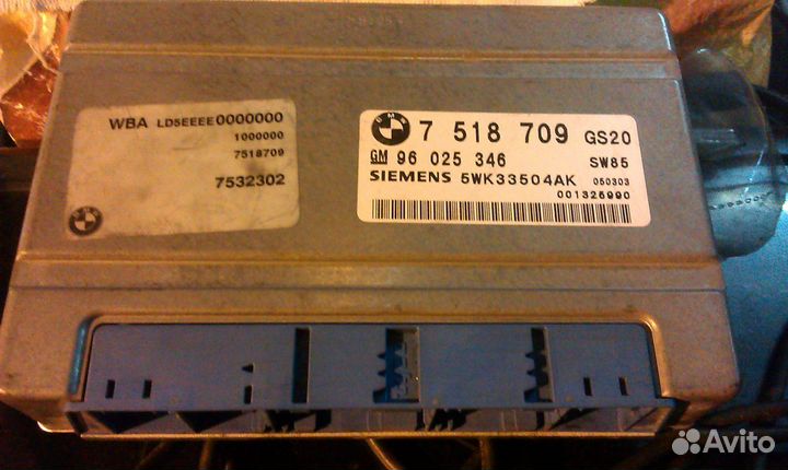 BMW X5 2003 Блок управления акппабс