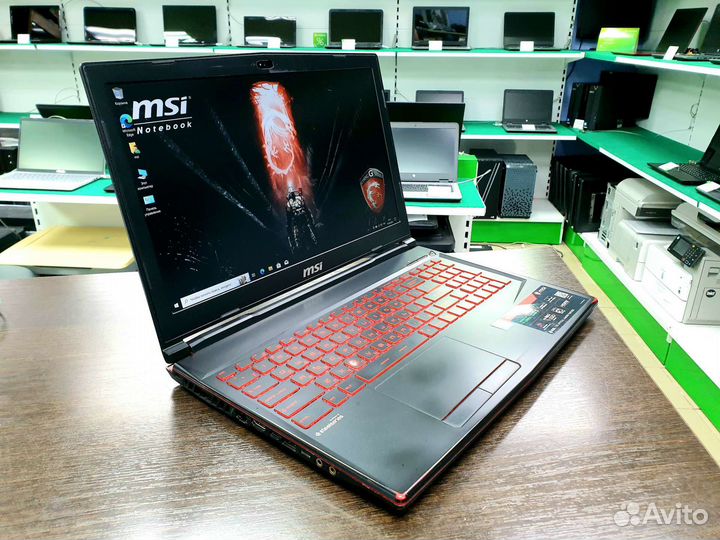 Игровой ноутбук msi