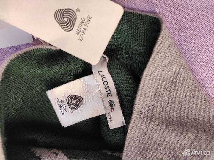 Шапка Lacoste, новая