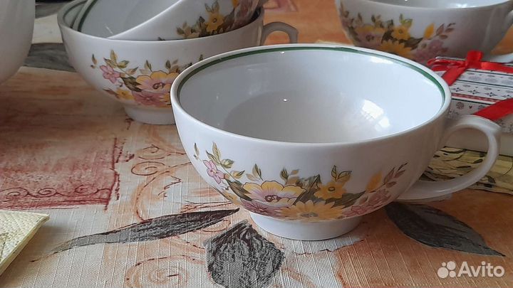 Чашки от чайного сервиза Дулево 5 шт. 1с, 1994