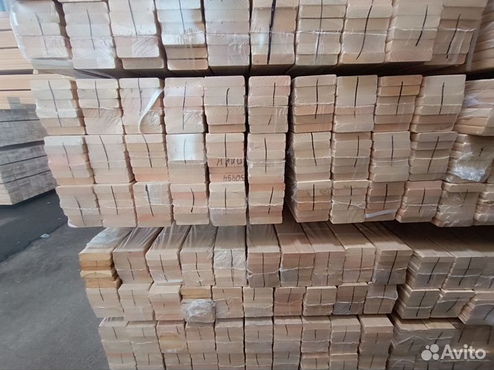 Планкен лиственница 20х90х4м Прима