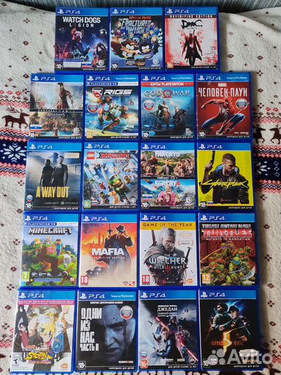 Игры ps4