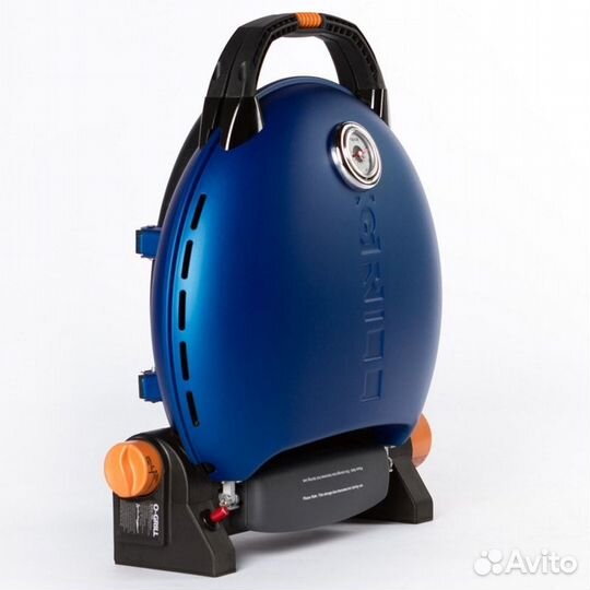 Газовый гриль O-grill 700T blue + адаптер А