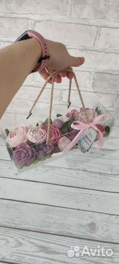 Букеты и композиции из зефира