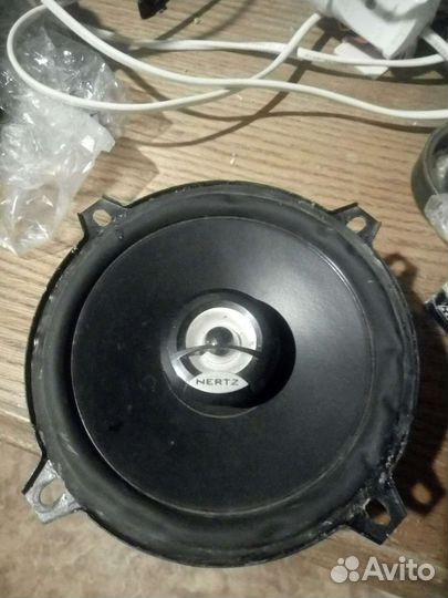 Колонки 13 см 2 шт: hertz DCX 130