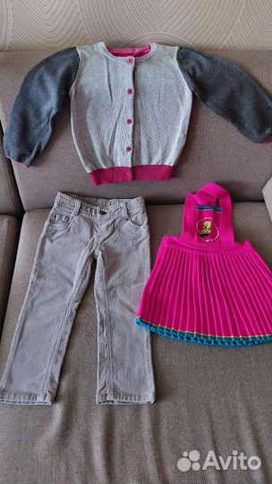 Детские вещи пакетом для девочек 92