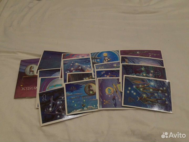 Набор открыток зодиак