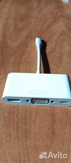 Переходник Apple Multiport Adapter USB-C to VGA