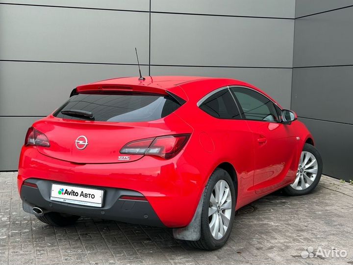 Opel Astra GTC 1.4 AT, 2012, 174 000 км