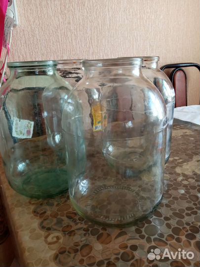 Банки стеклянные 3 литра