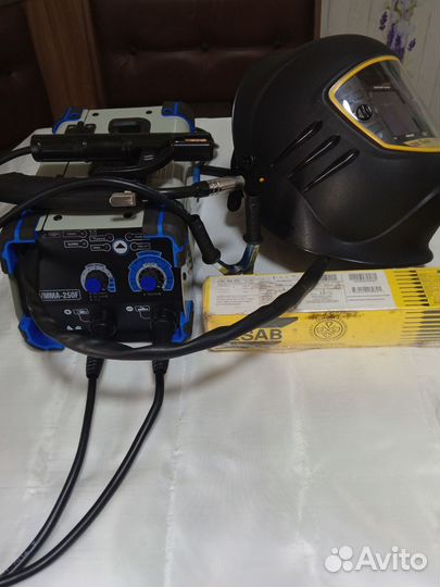 Полуавтомат +маска+электроды можно все раздельно