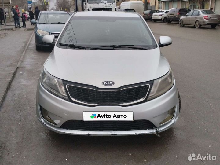 Kia Rio 1.4 МТ, 2012, 185 000 км