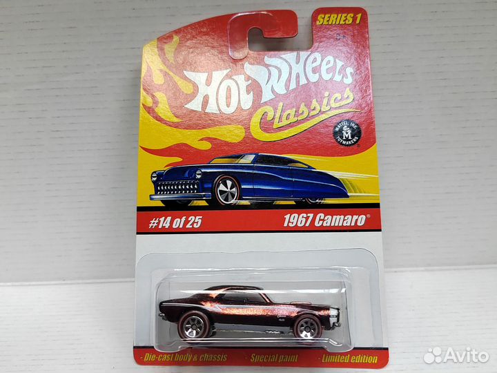 Hot Wheels 1967 Camaro Classics Series 1