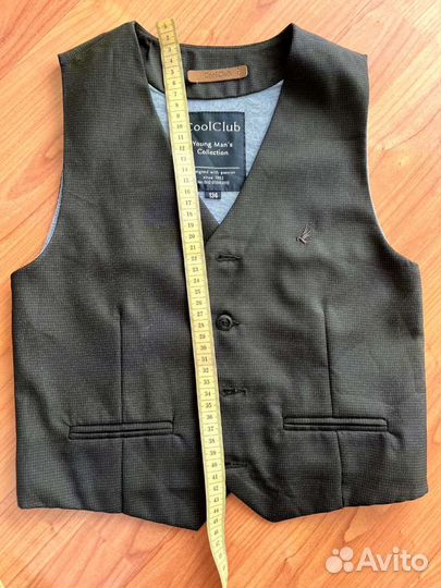 Жилетка для мальчика, рост 134