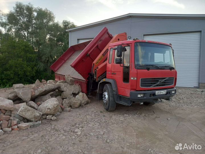 Услуги манипулятора-самосвала