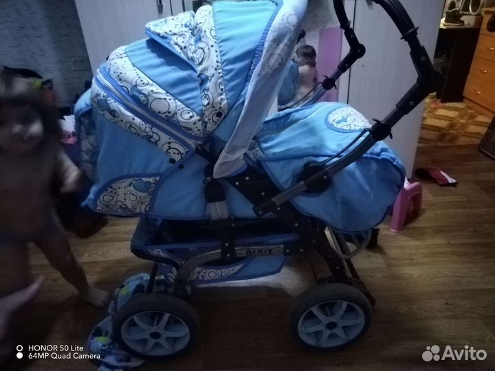 Коляска 2 в 1 adamex