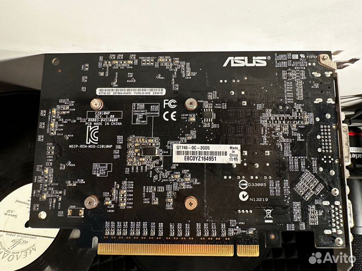 Видеокарта nvidia geforce gt740 ddr5 2gb