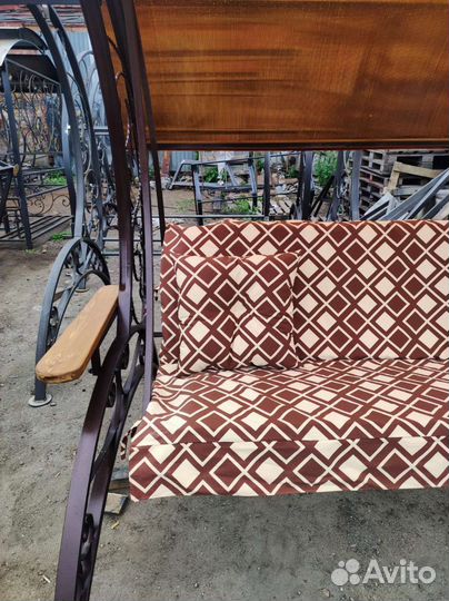 Садовые качели премиум