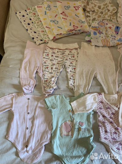 Одежда для новорожденный девочки 56-62