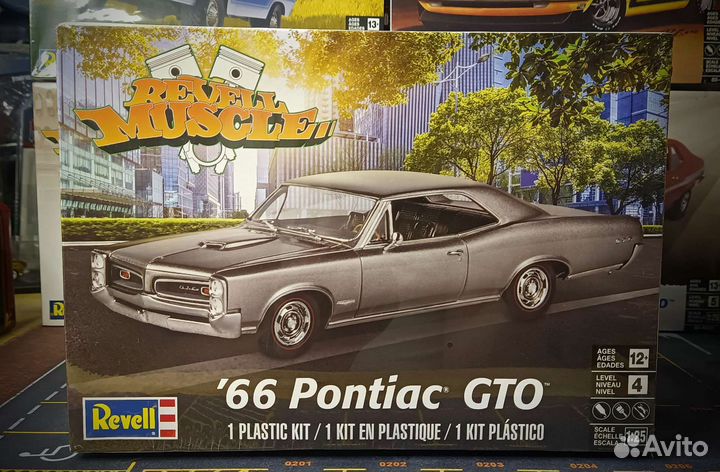 Сборные модели Revell 1/25 Mustang Pontiac Nova