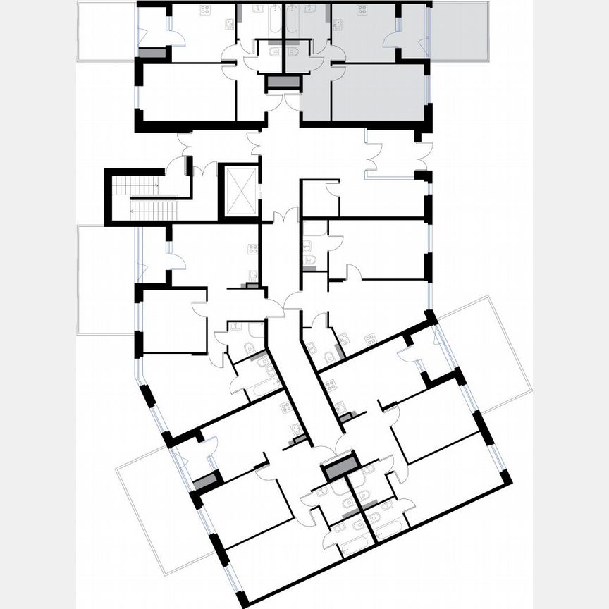 1-к. квартира, 40,2 м², 1/3 эт.