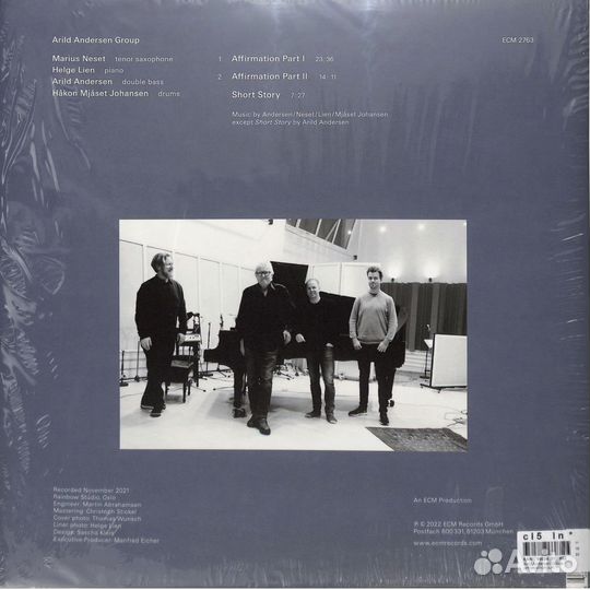 Arild Andersen Group – Affirmation (LP)