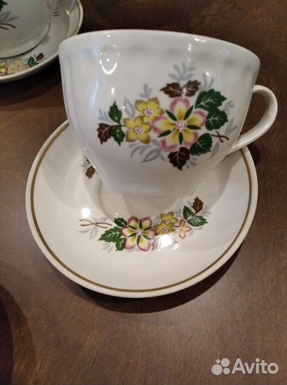 Чайный сервиз СССР, фарфор, новый