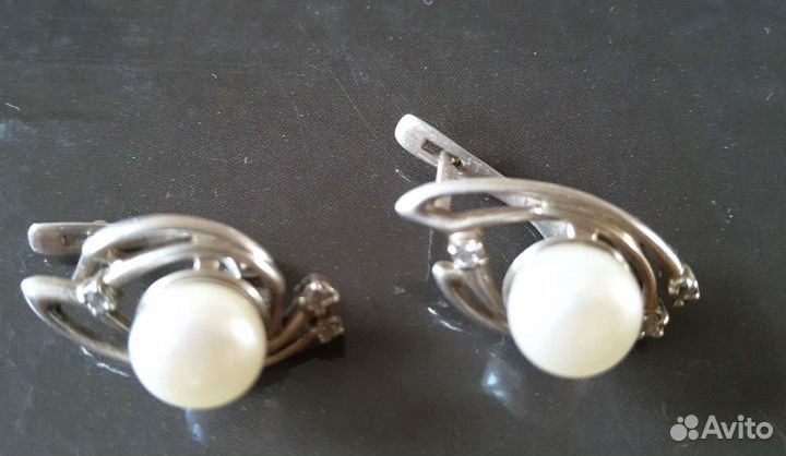 Серебряные серьги