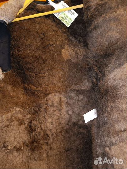 Жилет меховой из натуральной овчины